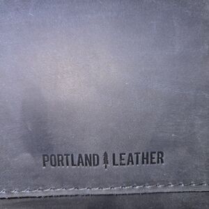 Portland Leather Beautiful Blue Crossbody Bag